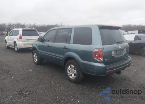 2006 Honda Pilot Lx z USA, uszkodzony, nr VIN 2HKYF18186H536582